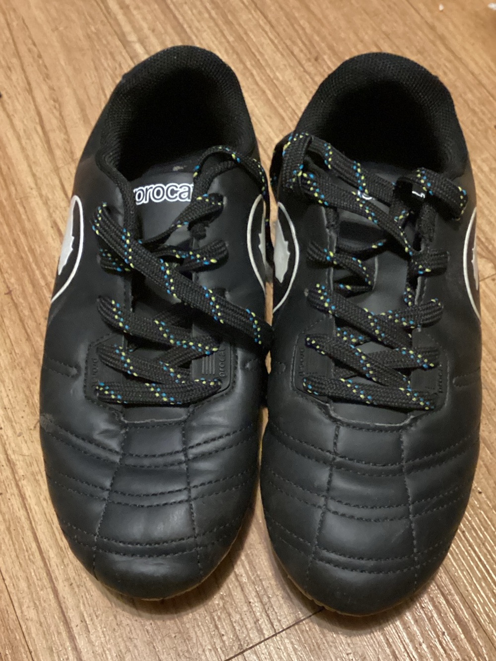 Puma Kids Black Sneakers with Multicolor Accents